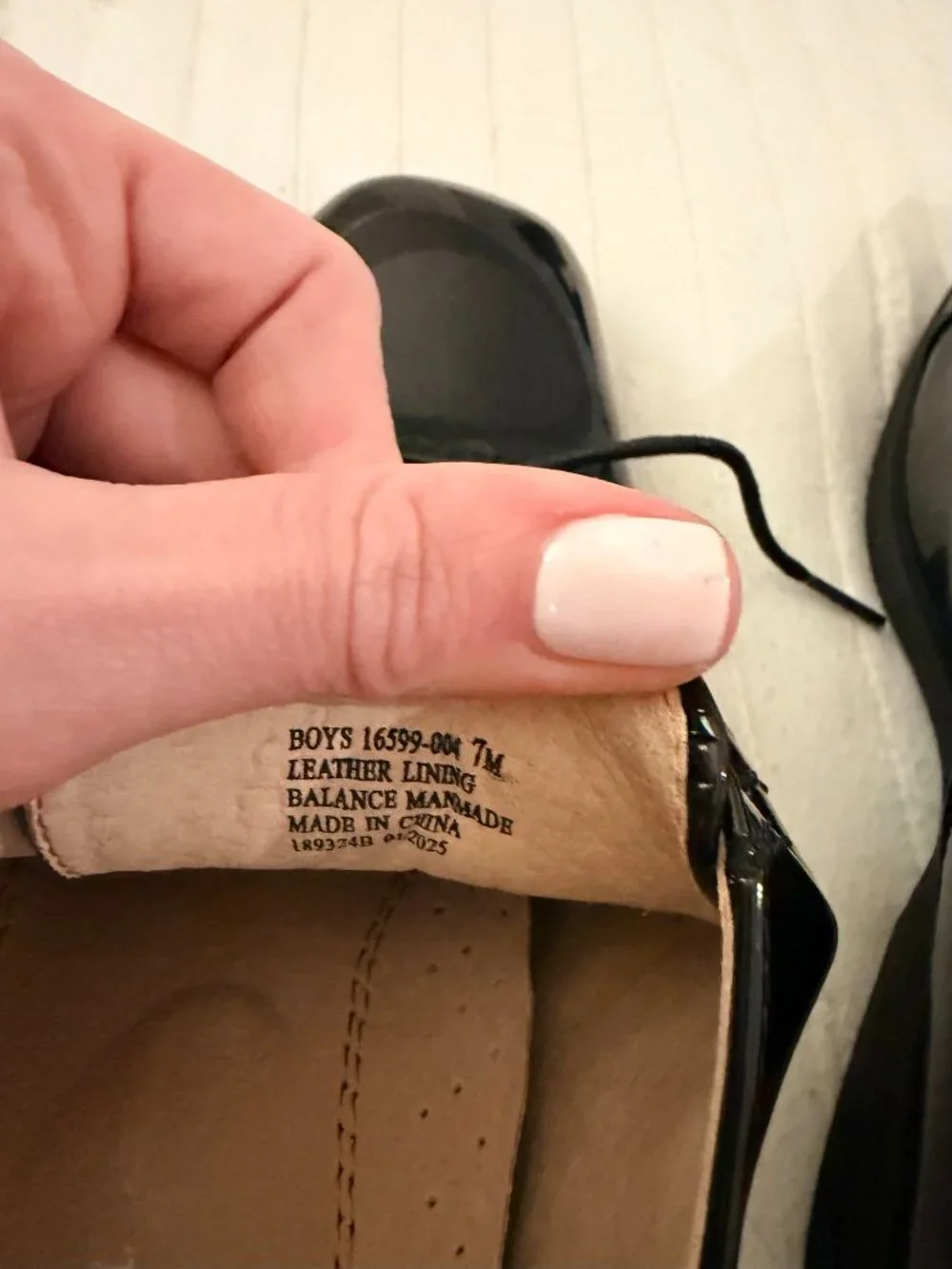 Tuxedo Shoes (boys size 7)